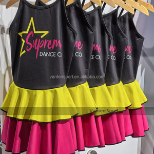 Danza estudio diseño personalizado Teamwear sublimación impresión <span class=keywords><strong>Academia</strong></span> niñas niños baile faldas <span class=keywords><strong>Ballet</strong></span> leotardo tutú vestido - Product Image 2
