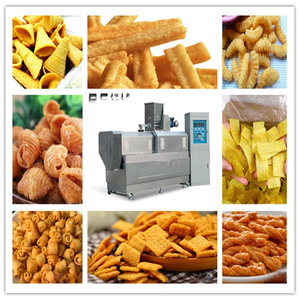 Línea de Producción de <span class=keywords><strong>Doritos</strong></span> Crispy Chips, Máquina para Hacer Papas Fritas Compuestas, Incluye Laminadora de Masa, Mezcladora y Freidora - Product Image 3
