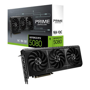 Nueva Tarjeta Gráfica ASU SFF Ready Prime GeForce RTX 5080 OC Edition de 16GB y 14Gbps para Estación de Trabajo, PCIe 3.0 X16 DP 2.1 con Ventilador para Escritorio - Product Image 1