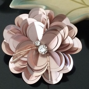 Miếng Vá Hoa Đính Kim Sa Ngọc Trai Làm Theo Yêu Cầu Bán Sỉ - Product Image 4