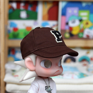 Gingerbread Man BJD Outfit 20cm Baseball Cap 1/8 Scale <b>Doll</b> Clothes Accessory for Zsiga Figure - Product Image 3