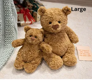 Ours en peluche de Barcelone de 26 cm avec peignoir, adorable peluche en tissu, poupée en polyester doux pour enfants et cadeau - Product Image 5