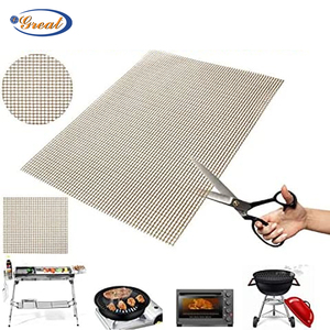 2023 Hot-selling Products Barbecue <b>Grill</b> <b>Mesh</b> Mat Non-stick Bbq <b>Grill</b> Mats High Temperature 260 Degrees - Product Image 6