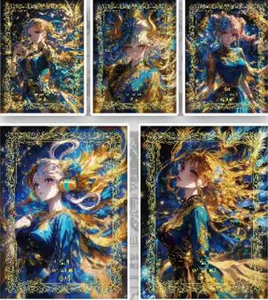 Kaling VOL.3 Colección de Cartas Individuales de <span class=keywords><strong>One</strong></span> <span class=keywords><strong>Piece</strong></span>, Carta Rara de Anime con Luffy, Zoro y Nami, con Acabado Metálico Diamantado, Juego de Cartas Coleccionables TCG/CCG - Product Image 6