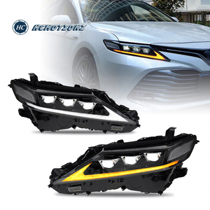 Faros delanteros LED HCMOTIONZ para Toyota Camry 2018-<span class=keywords><strong>2022</strong></span> <span class=keywords><strong>XLE</strong></span> Ascent SX XV70 Daihatsu Altis montaje de lámparas delanteras de coche 6000K DRL - Product Image 1