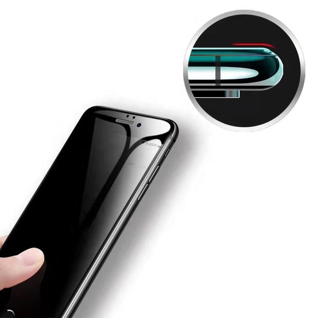 5D Anti Spy Full Tempered Glass for Samsung A7 A20E A20s Cell Phone Screen Protector Film