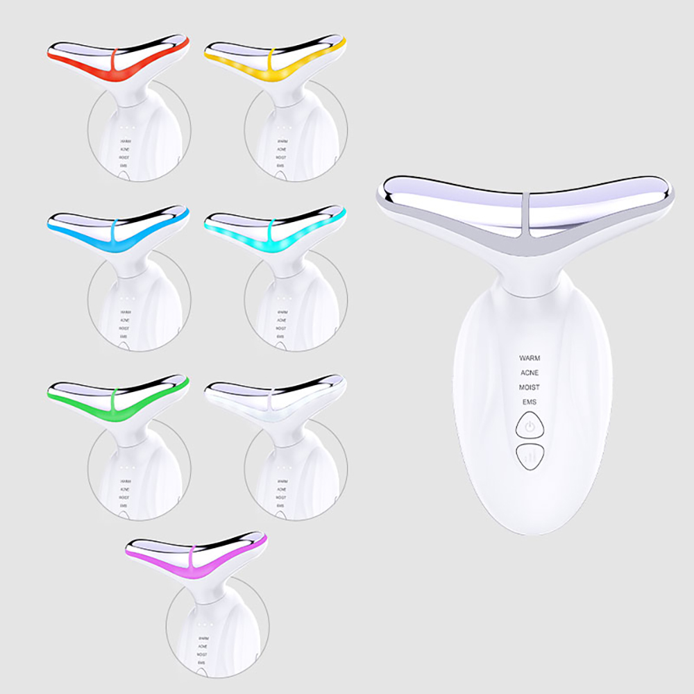 Thérapie par la lumière du visage à LED 7 couleurs