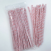 Nettoyeurs de pipes coniques en coton écologiques, lot de 50, pour le nettoyage des pipes à fumer