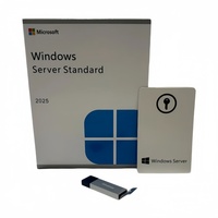 Windows Server 2025 Standard USB, Paquete Completo, Activación 100% Online, Caja USB Win Server 2025 Std, Envío Rápido