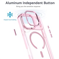 Casing Ponsel Magnetik Transparan Baru untuk iPhone 18 Pro, Penutup Casing Ponsel Akrilik Bening untuk iPhone 16 17 18 Pro Max 17 Air