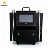 Machine de remplissage d'huile électrique semi-automatique à double position, injection précise de liquide pour canettes de cigarettes, bouteilles, flacons en plastique 110V