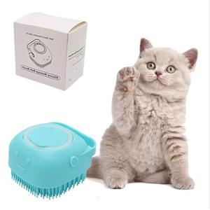 Cepillo <span class=keywords><strong>de</strong></span> Baño <span class=keywords><strong>de</strong></span> Silicona <span class=keywords><strong>para</strong></span> Mascotas, Perros y <span class=keywords><strong>Gatos</strong></span>, con Espuma <span class=keywords><strong>de</strong></span> Ducha, Champú y Función <span class=keywords><strong>de</strong></span> Masaje <span class=keywords><strong>para</strong></span> Animales Pequeños - Product Image 1