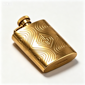 OEM Custom Large Size Stainless Steel Hip Flask 5oz 10oz Pocket Liquor Whiskey Bottle - Product Image 2