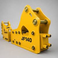 Casse-roche hydraulique fiable de type triangle latéral SB100 pour excavatrice de 38 tonnes