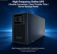 UPS Online Kritis-Misi 1KVA 3KVA 10KVA Gelombang Sinus Murni 0ms Switching Power untuk Telekomunikasi & CCTV