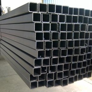 Tuyau en acier au carbone carré léger, structure soudée, ASTM, peint en noir, avec services de pliage et de découpe - Product Image 5