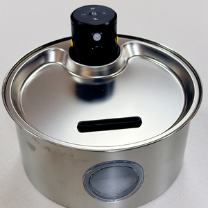 Nouvelle série Petwant <span class=keywords><strong>3L</strong></span> en acier inoxydable à piles automatique Pet chat <span class=keywords><strong>fontaine</strong></span> d'eau potable pour extérieur intérieur - Product Image 4
