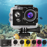 Gemi hazır Mini taşınabilir dijital spor kamera 4K 30FPS Ultra HD 1080P su geçirmez 30m Video WiFi alternatif