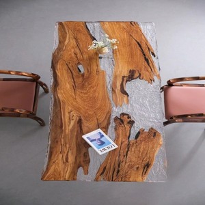 Rõ ràng nhựa Epoxy bảng hội nghị hàng đầu biển bãi biển loạt với DIY decors bên trong nhựa bảng - Product Image 6