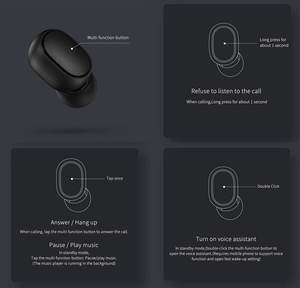 Audífonos Xiao Mi Redmi <span class=keywords><strong>Airdots</strong></span> <span class=keywords><strong>2</strong></span>. Audífonos Originales Mi True Wireless, Audífonos Bluetooth, Auriculares Air Dots, Auriculares TWS - Product Image 5