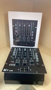 Mezclador de audio profesional M4 de 3 canales con Bluetooth y grabación USB para estudio o bar. - Product Image 5