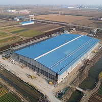 Structure en acier pour atelier et entrepôt destinée à l'usinage de précision en Asie du Sud-Est |   Usine industrielle préfabriquée