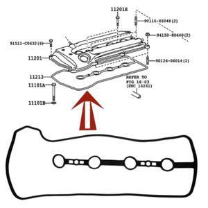 Joint de soupape de moteur de voiture de <span class=keywords><strong>prix</strong></span> usine de haute qualité pour Camry pour Corolla pour Highlander pour remplacement de voiture <span class=keywords><strong>RAV4</strong></span> OE #1121328021 - Product Image 2