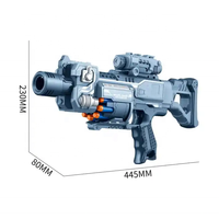 Toyhome haute qualité à piles pistolet à Air souple balles en caoutchouc Eva balle en mousse pas cher et réaliste jouet pistolet balle souple pour les enfants