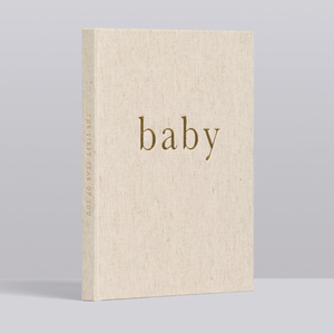 Livre <span class=keywords><strong>de</strong></span> <span class=keywords><strong>grossesse</strong></span> et <span class=keywords><strong>de</strong></span> bébé personnalisé en lin avec couverture rigide, journal quotidien pour enregistrer <span class=keywords><strong>les</strong></span> souvenirs <span class=keywords><strong>de</strong></span> <span class=keywords><strong>la</strong></span> première année du bébé, cadeau souvenir, vente en gros - Product Image 3