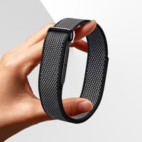 Bracelet de sport en nylon tressé pour montre connectée Google Fitbit Air Fitness – Bracelet de remplacement