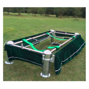 THR-LD003 tang lễ sản phẩm quan tài phụ kiện thép không gỉ Quan Tài hạ thấp thiết bị nghĩa trang - Product Image 1