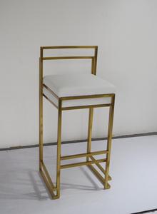 LC44 alto blanco <span class=keywords><strong>bar</strong></span> char industrial con base cuadrada para boda - Product Image 2