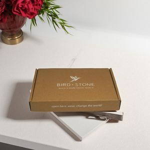 Scatola di spedizione in cartone ondulato Kraft stampata personalizzata consegna postale con specifiche in alluminio - Product Image 2