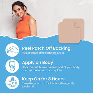 Xu hướng sản phẩm 2025 New arrivals chăm sóc sức khỏe Sản phẩm transdermal các <span class=keywords><strong>b</strong></span>ản vá lỗi tập trung vá tập trung vitamin - Product Image 3