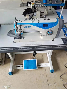 Máquina de Coser Industrial Computarizada de Alta Calidad Jack A3 Usada, de Una Sola Aguja, con Cortahilos Automático - Product Image 2