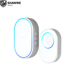 Sonnette vidéo intelligente Tuya avec carillon, Wi-Fi 2.4G, alarme via application et <span class=keywords><strong>détecteur</strong></span> <span class=keywords><strong>de</strong></span> mouvement, en ABS pour la sécurité domestique - Product Image 1