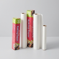 Papier sulfurisé de qualité supérieure, double face, enduit de silicone, biodégradable, de qualité alimentaire, pour la cuisson du pain, du barbecue et l'emballage des aliments