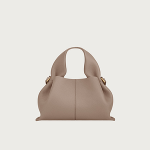 En stock, livraison rapide : Sac Polène Cloud en cuir véritable, sac bandoulière polyvalent, sac à main et sac à l'épaule. - Product Image 3