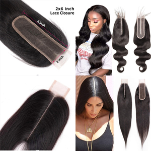 Joywigs 2x6 chiusura HD pizzo, Kimk chiusura cuticola allineato vergine capelli umani trasparenti HD pizzo <span class=keywords><strong>prodotti</strong></span> di <span class=keywords><strong>bellezza</strong></span> per le donne - Product Image 6
