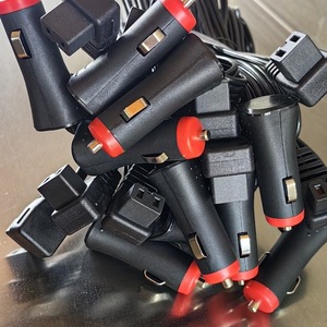 Car Cigarette Lighter <b>Plug</b> <b>Adapter</b> 12V 24V Universal <b>Power</b> Cord Multi Function Charger Portable Auto Electronics Accessory - Product Image 1