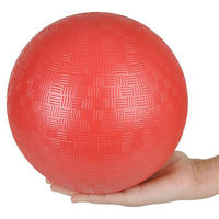 Balle gonflable écologique Anti-éclatement jaune PVC de 8.5 pouces