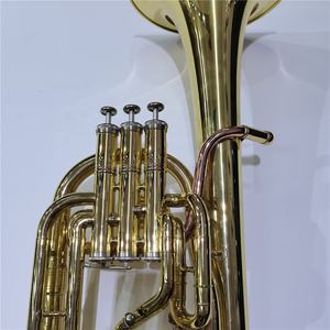 Instruments professionnels en laiton pour klaxon Alto 3 pistons - Product Image 2