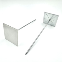 Ancrages d'isolation autocollants qui permettent de gagner du temps, aucun colle nécessaire pour le fixation