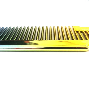 Peine Arcoíris Electrochapado Grande de Plástico, Herramienta de Estilismo para Salones de Belleza y Barberías - Product Image 4