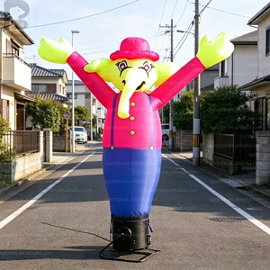 Promotion : Modèle gonflable géant publicitaire personnalisé avec logo, éléphant agitant les ailes, Sky Dancer, mascotte pour <span class=keywords><strong>club</strong></span> - Product Image 3