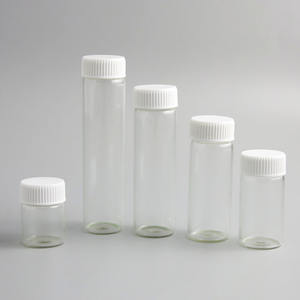 Boş Şeffaf vidalı üst konteyner tüp 15ml 25ml 40ml 50ml 60ml 2oz cam şişe vidalı kapak boncuk hediye ambalaj kullanımı - Product Image 5