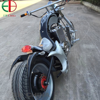 Nouvelle moto électrique EB - 3000W 72V, moto de rue homologuée pour adultes (Big Prince) >80 km/h, lithium