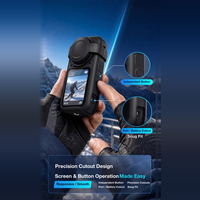 Étui en silicone OEM pour caméra Insta360 X6 – En stock, logo personnalisé, antichoc, réutilisable, protection d'objectif – Vente en gros