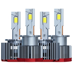 ไฟหน้า LED ซีรีส์ D รุ่น D1S D2S D3S D4S D5S D8S พร้อมตัวถอดรหัส Canbus หลอดไฟ LED สำหรับรถยนต์ ท่อทองแดง 4 เส้น 12v หลอดไฟหน้า LED รุ่น D1s - Product Image 1