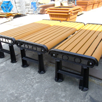 Banc d'attente publicitaire en acier, plastique et aluminium moulé pour terrasses, campus et villes – Fournisseur fabricant